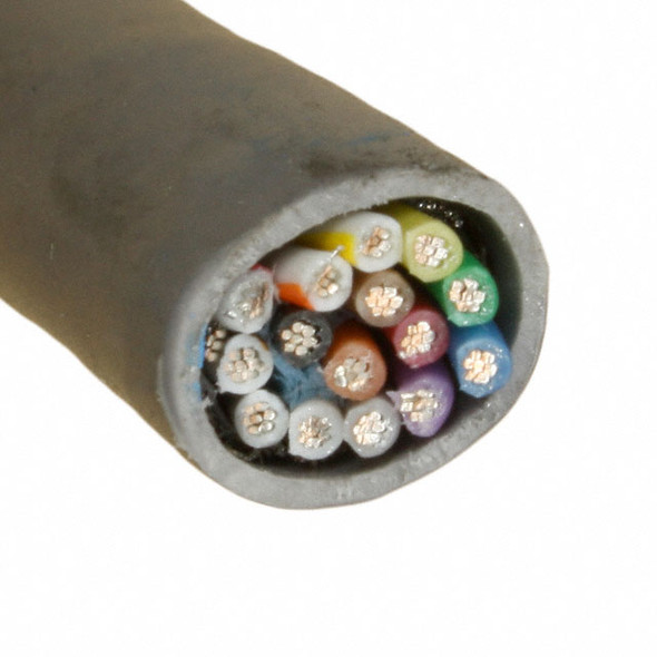 Alpha Wire 5120/15C SL002 Cable 15Cond 24Awg Shld 500' | American Cable Assemblies